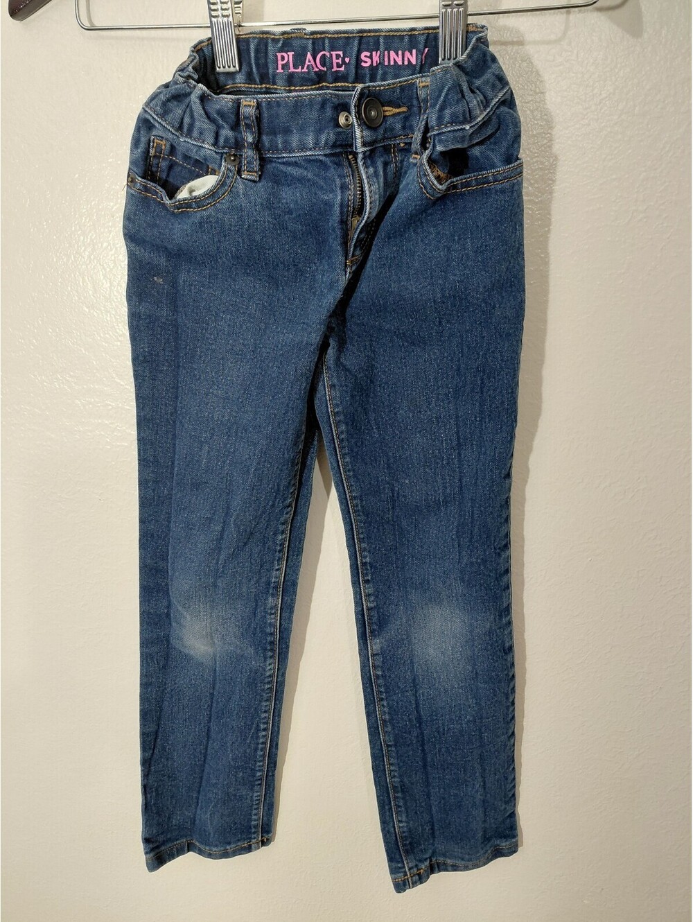 The Children's Place Girls' Skinny Jeans Size 6X/7 Adjustable Waist